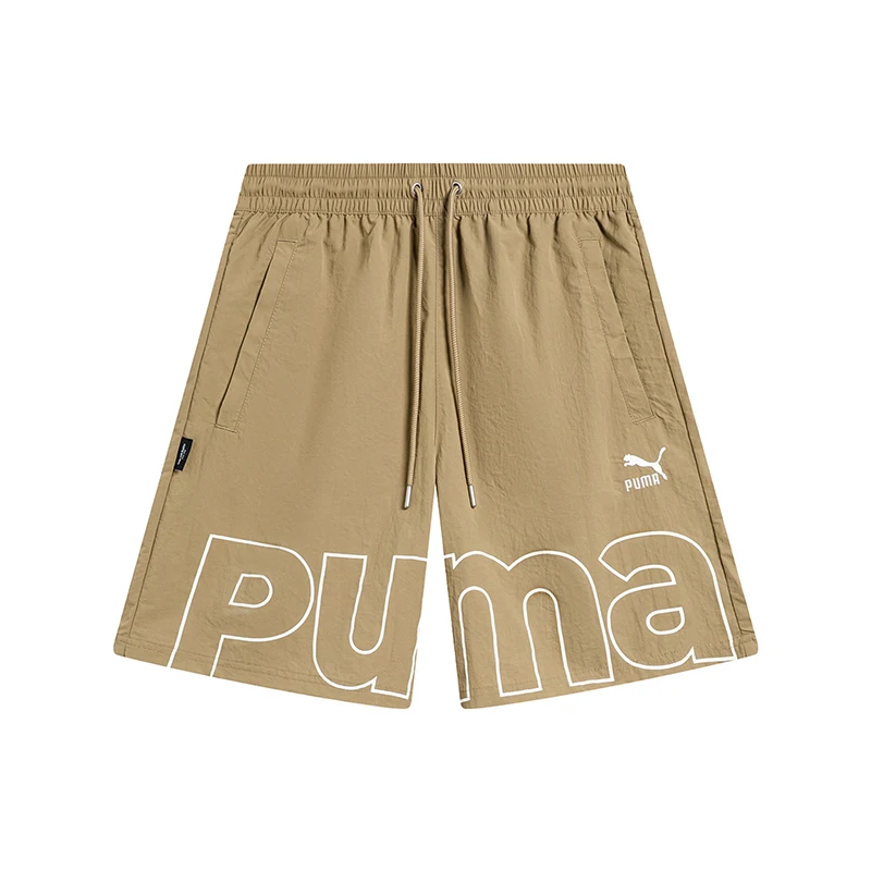 

Мужские брюки Puma цвета хаки, женские брюки, спортивные брюки, повседневные шорты 62341285