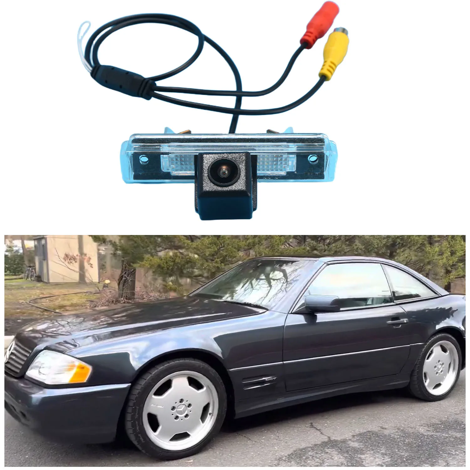 

Car Reversing camera for Mercedes-Benz 124 T-Model E-Klasse Kombi S124 W124 200E 200TD 250TD 280TE 300TD SL R129 280 300SL 320