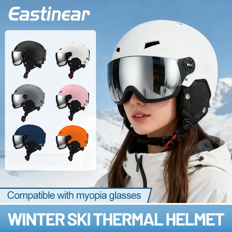 2 in 1 snowboard helmet OutdoorMaster MIPS Ski Helmet Size Guide Measure above eyebrows 2-in-1 Ski Snow Helmet With