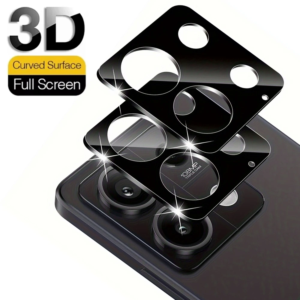 1-4pcs Camera Lens Protector For Xiaomi Redmi Note 12 13 Pro 11 9 9S 10 Pro 10S Anti-scratch Lens Glass Film Redmi 13C 9C NFC 9T