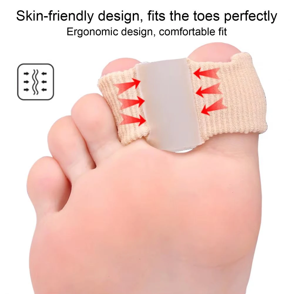 Silicone Toe Spreader Finger Separator Valgus Corrector Thumb Correction Straightener Foot Care Orthopedic image 5