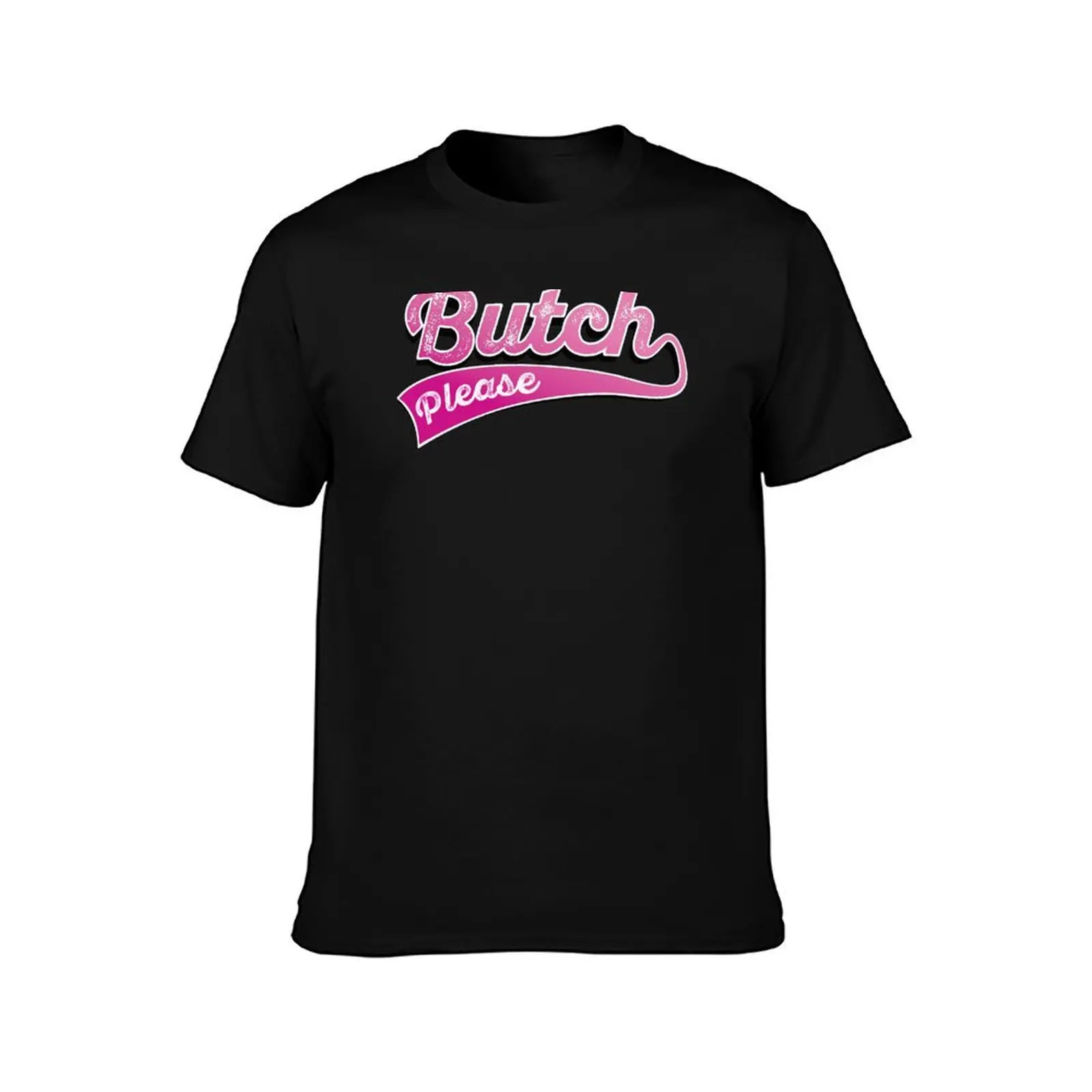 Butch please - pink - magenta T-Shirt Abstract Pattern Print Top T-Shirt