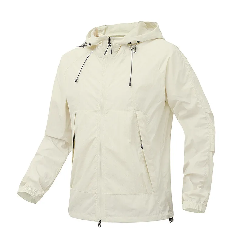 2026 Outdoor, Fashion, Sports, Fishing, Travel, Camping, Mountaineering, Breathable, Solid Color, Sun-protective Down Jacket