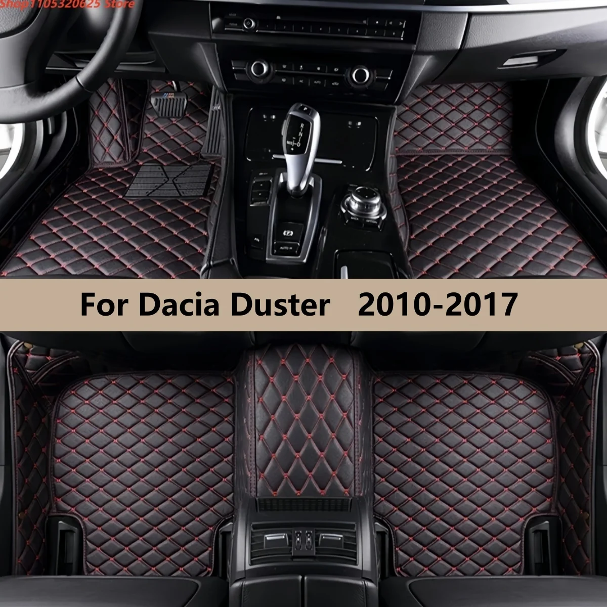 

Custom Made Leather Car Floor Mats For Dacia Duster 2010 2011 2012 2013 2014 2015 2017 Carpets Rugs Foot Pads Accessories