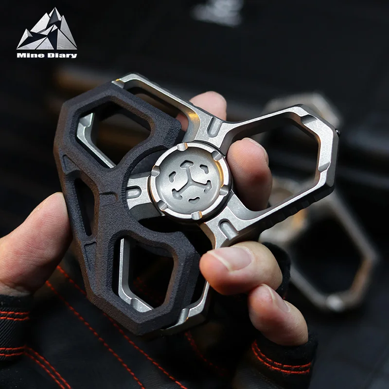 

JUZHEN EDC гироскоп на кончиках пальцев, латунные костяшки, игрушка для снятия стресса, портативный уличный многофункциональный инструмент, инструменты для разбивания окон, крутые