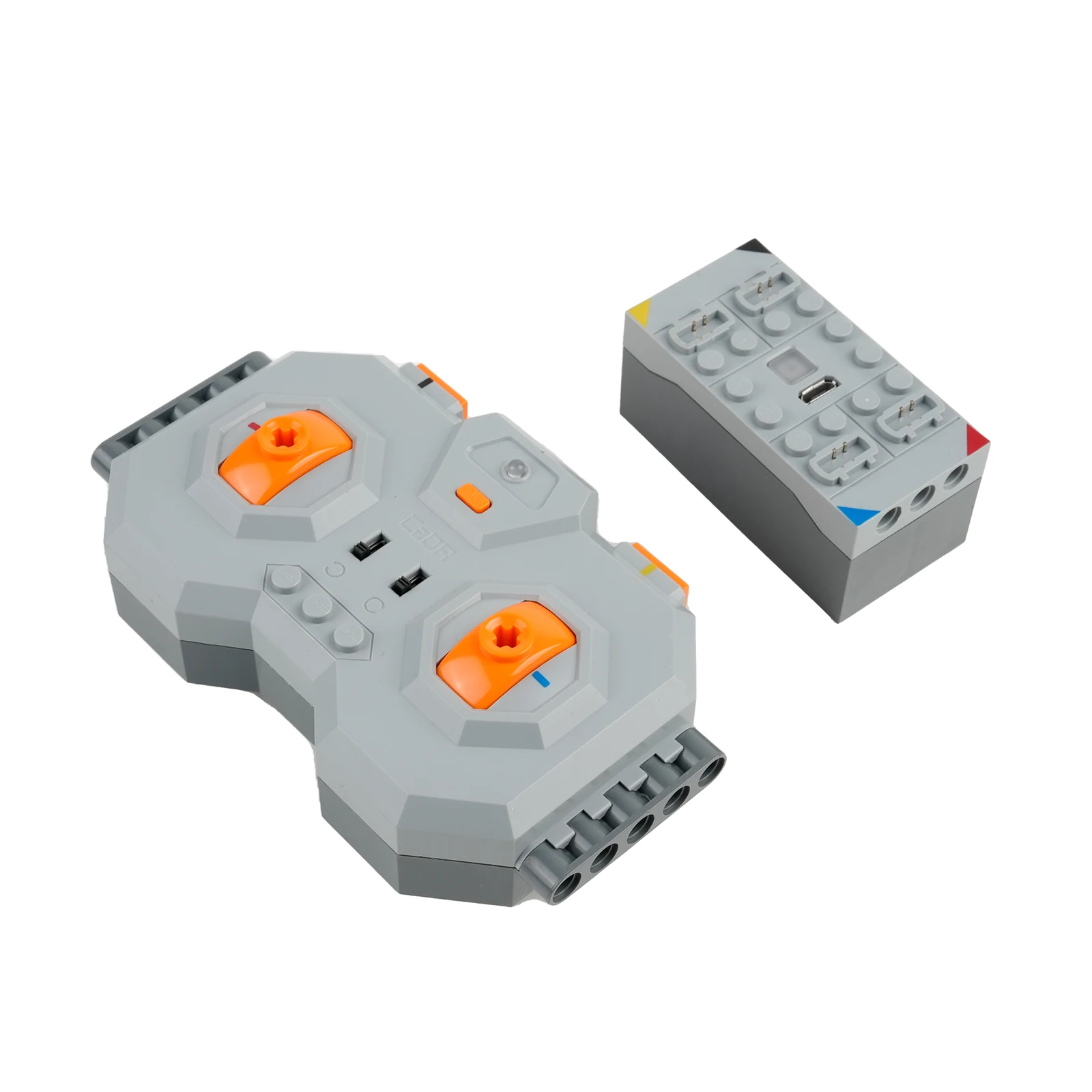 

CaDA 2 4GHz 4 Channel Train Remote Control Kit with Rechargeable Lithium Battery Box for STEM Building Block Models