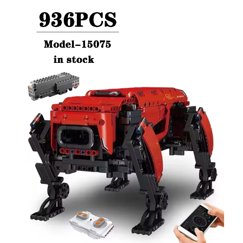 KING 15066/15075 Technical Robot Toys giocattoli elettrici modelli di cani di grandi dimensioni Building Blocks regali per bambini regali di natale