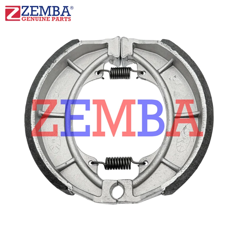 MOTORCYCLE BLACK SHEEL ASBESTOS FREE BRAKE SHOE 130*28 FOR FIDDLE HLX150 YES125 GP125 OWEN SYM ALLO125 JET4 FIDDLE2 FIDDLE3