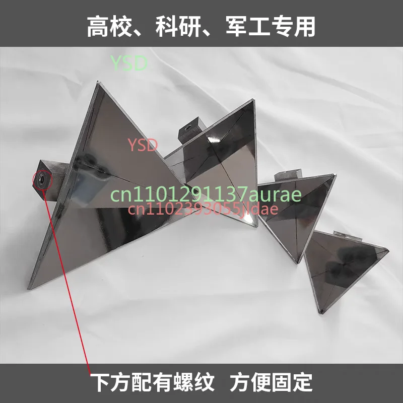 Mirror Polished Radar Corner Reflector, ADAS Calibration Tool for Automotive Cameras