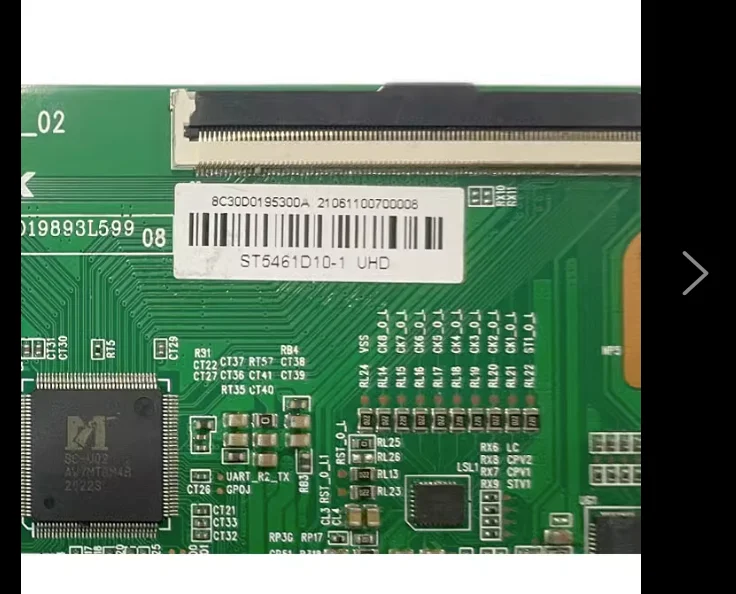 ¡Envío gratis! Placa lógica ST5461D10-1 t-con, DCBDU-C296C de pantalla, ST5461D10-1 _ 02