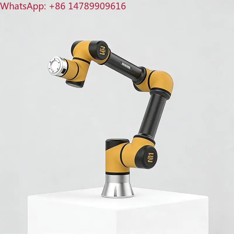 Brazo Robótico Cobot de 5 kg de Carga Útil para Tareas de Pulido, Desbarbado y Rectificado, Brazo Mecánico, Manipulador, Estación de Trabajo, Brazo Articulado Servoaccionado