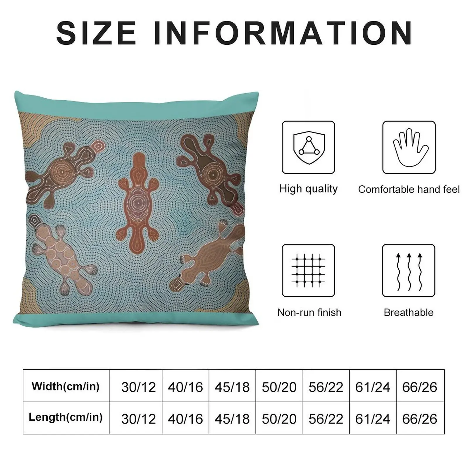 The Platypus Hole. Throw Pillow Throw Pillow Decorative Sofa Cushion pillow