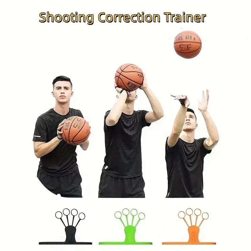 1Pc Basketball Shooting Aid Finger Support Glove Improve Shooting Accuracy Training Gear Green Black Orange Available