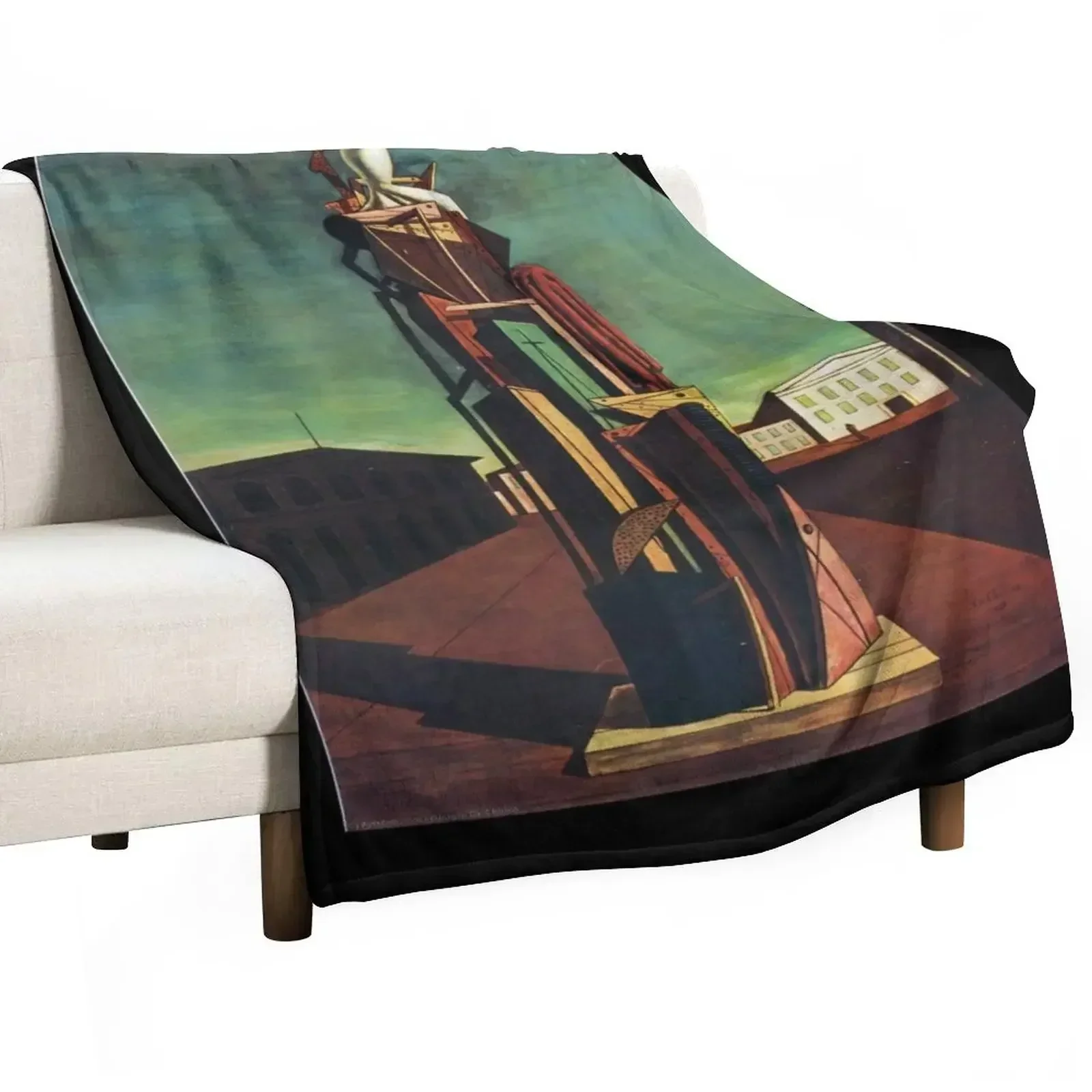 

Giorgio De Chirico Throw Blanket Blankets For Baby Bed covers Fashion Sofas Blankets