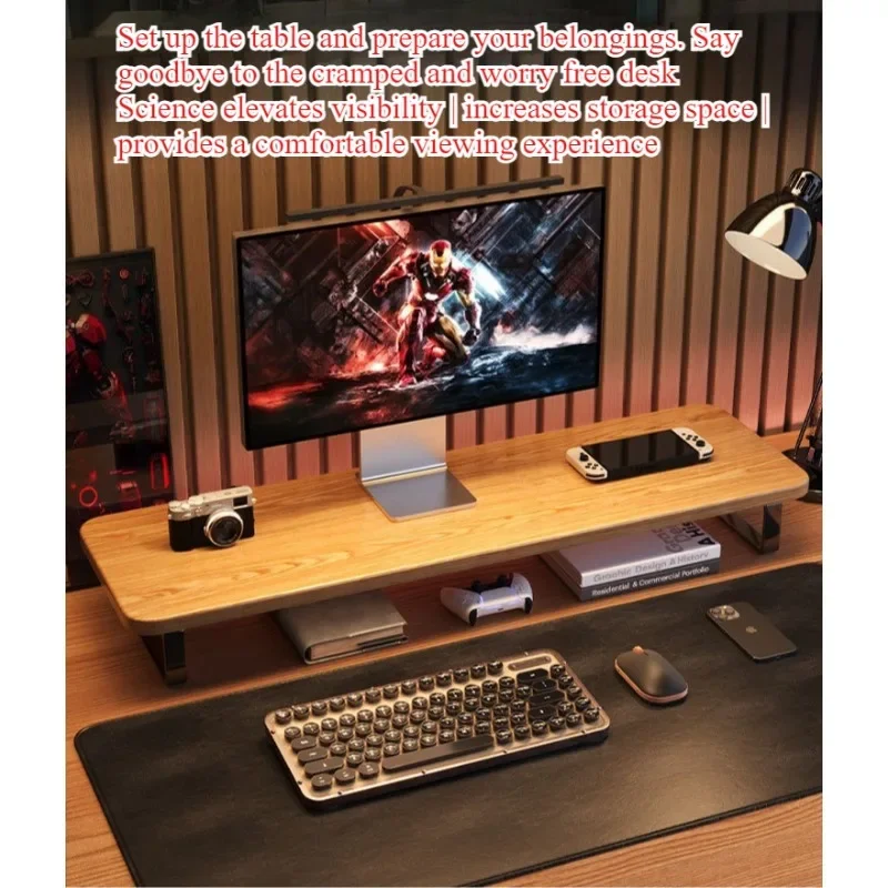 Gaming room desktop computer monitor heightening rack, desktop storage rack, bracket lengthened notebook bracket