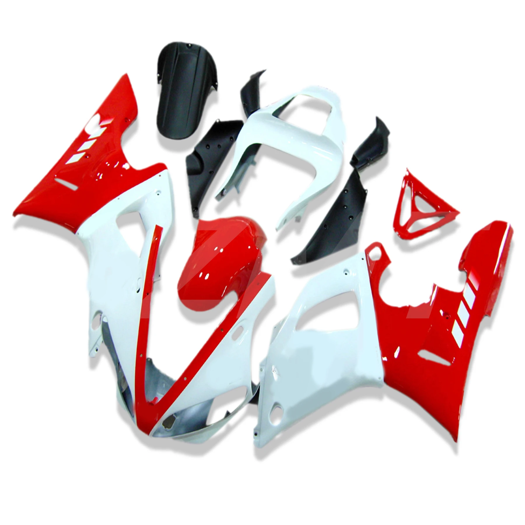 New Motorcycle Accessories Fixed Wing Fairing Small Wing Spoiler Aerodynamic Wing For YAMAHA YZF R1 R1M 2000 2001