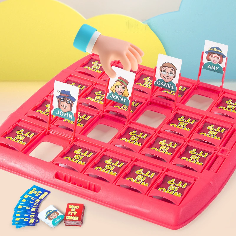 Guess Who I Am Two-player Battle Board Game Parent-child Interactive Logical Reasoning Children's Educational Toys Party Toys