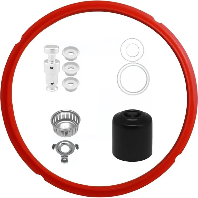 FYBL-For Instant Pot Gasket Replacement For Instant Pot Sealing Ring 6 Quart Steam Release Handle, Sealing Ring, Float Valve