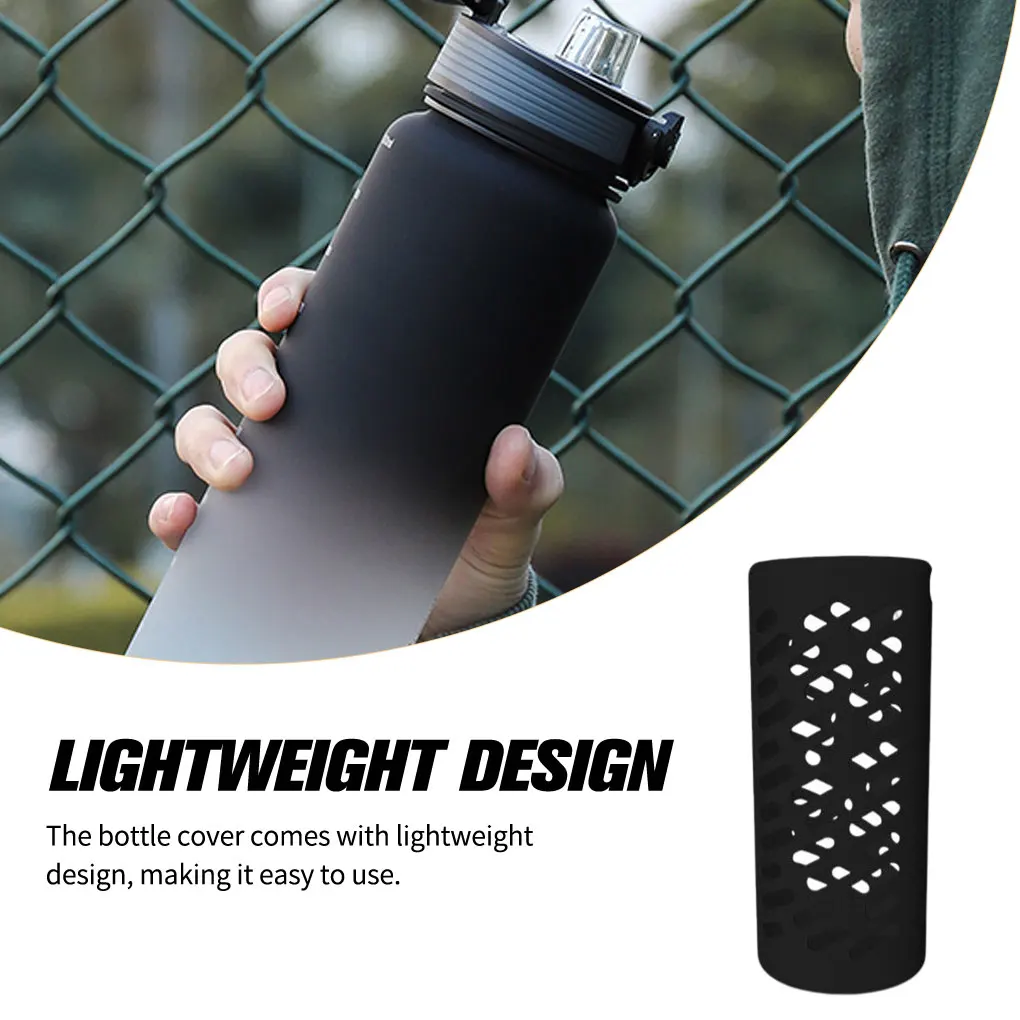 Аксессуары для силиконовых чехлов, профессиональные однотонные защитные колпачки с защитой от царапин, замена для 18-32-40 унций, синий S