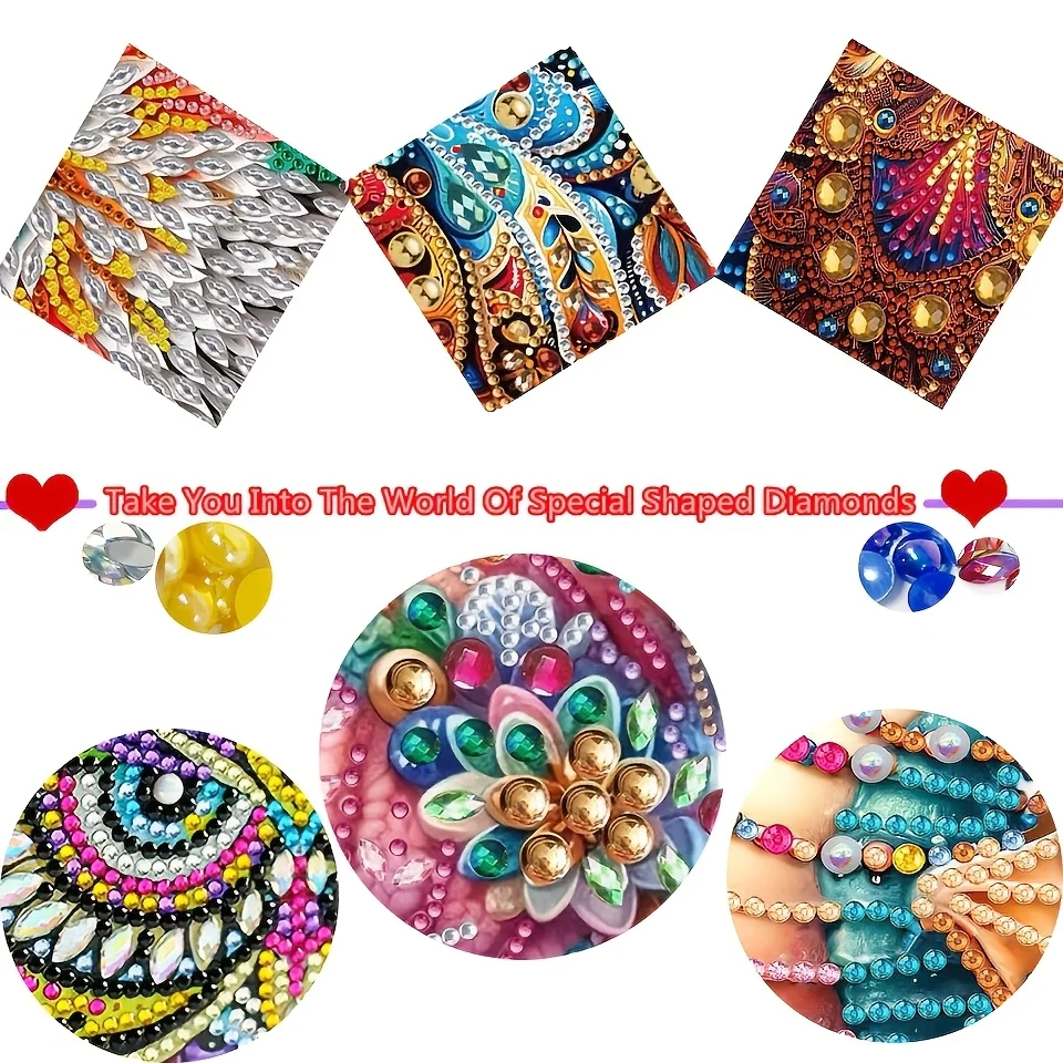 Twelve Zodiac signs tiger 5D Diy Partial Special-Shaped Diamond Art Kits desktop decor Crystal Mosaic Crafts Sparkling Ornaments