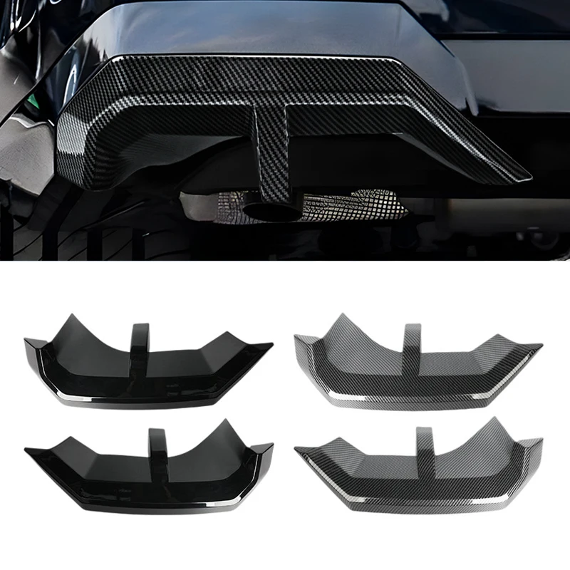 

For Bmw 5 Series I5 G60 Rear Bumper Diffuser Tail Lip Side Splitter Body Guard Kit Modification Accessories Bright Black Carbon