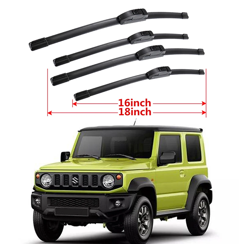 4 шт., сменные передние стеклоочистители для Suzuki Jimny JB64 JB74 2019-2023