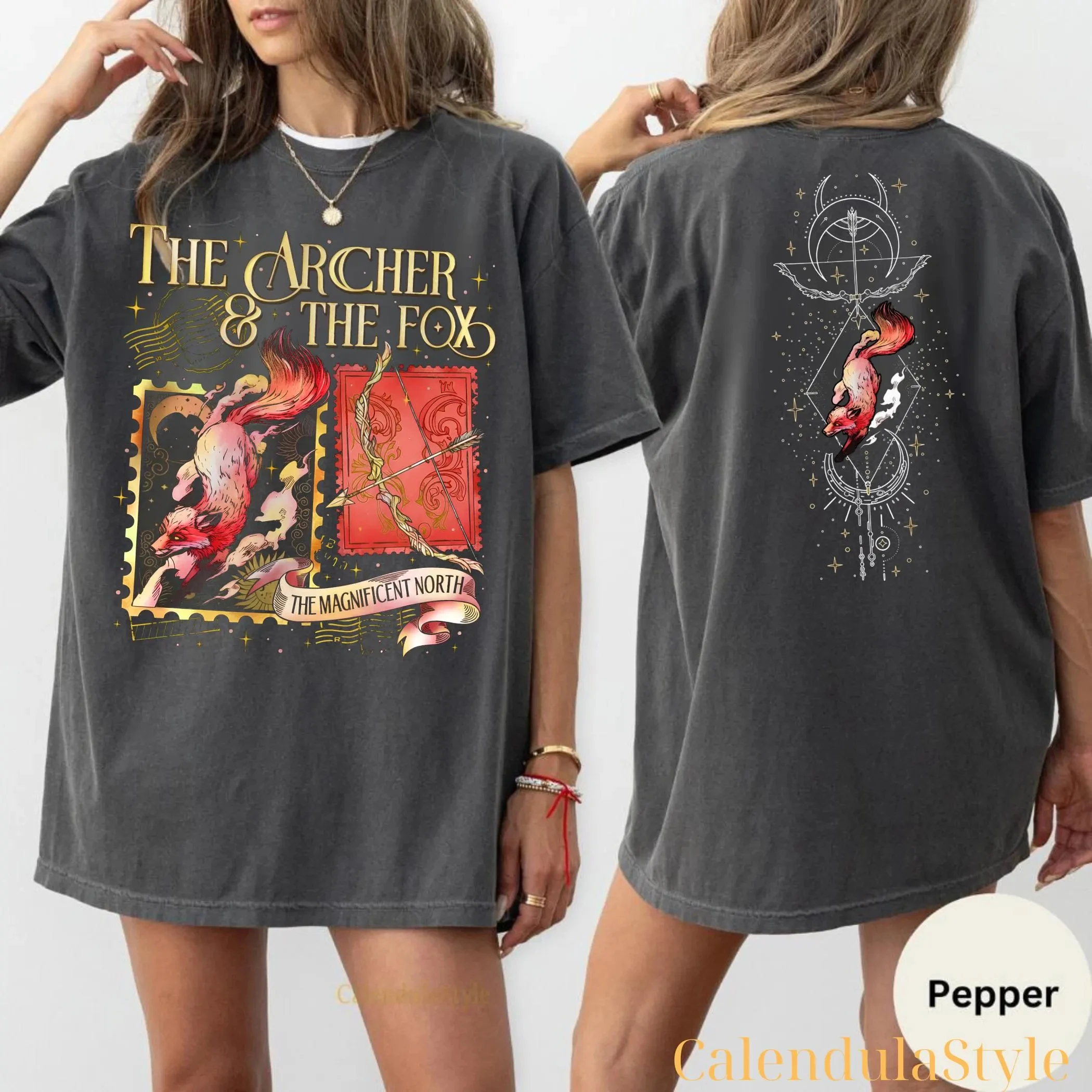 Ballad of The Archer and The Fox Shirt Once Upon A Broken Heart The Archer and The Fox Quotes Fantasy for Summer Unisex T Shirt