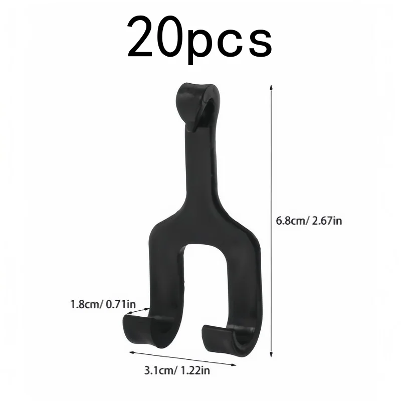 Pack of 20 Garden Melon Hooks, Sturdy Support for Watermelon and Cantaloupe Vines, Prevent Breakage, Easy to Install