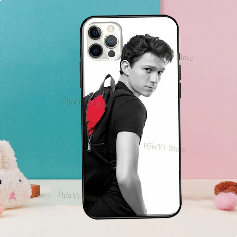 Tom Holland Case For iPhone 13 Pro 12 Mini 11 Pro Max 6 6S 7 8 Plus XR XS Max X SE 2020 Cover Shell