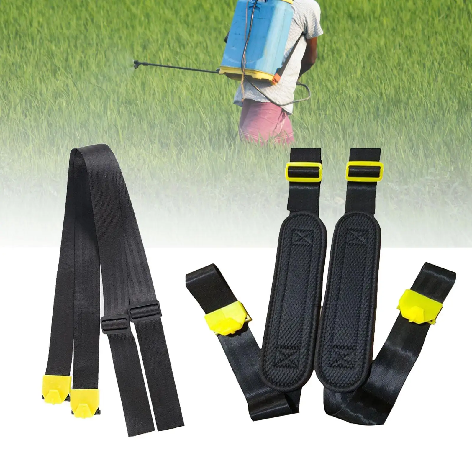 2Pcs Backpack Sprayer Replacement Strap Padded Shoulder Straps Adjustable Garden Sprayer Accessories Comfortable Replacement