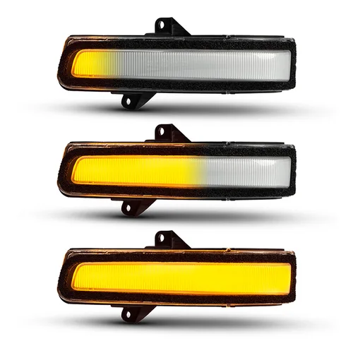 Imagen 2 del producto 2 uds LED Normal Flash/luz de señal de giro dinámica lámpara intermitente para espejo retrovisor para Suzuki Swift 2012 2013 2014 2015