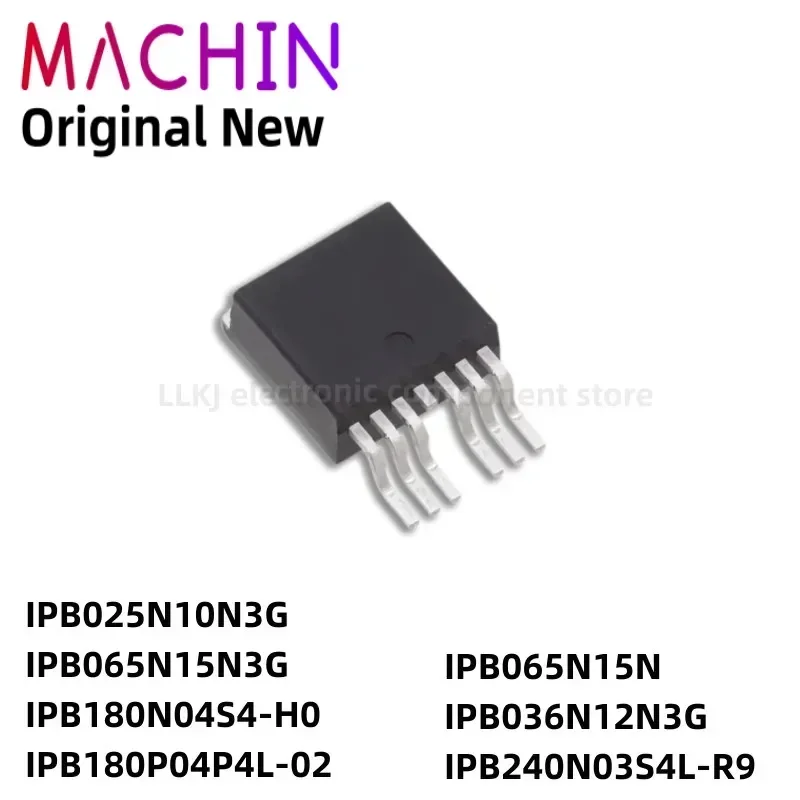 1pcs IPB025N10N3G IPB065N15N3G IPB180N04S4-H0 IPB180P04P4L-02 IPB065N15N IPB036N12N3G  IPB240N03S4L-R9 TO263-7 MOS FET TO-263-7.