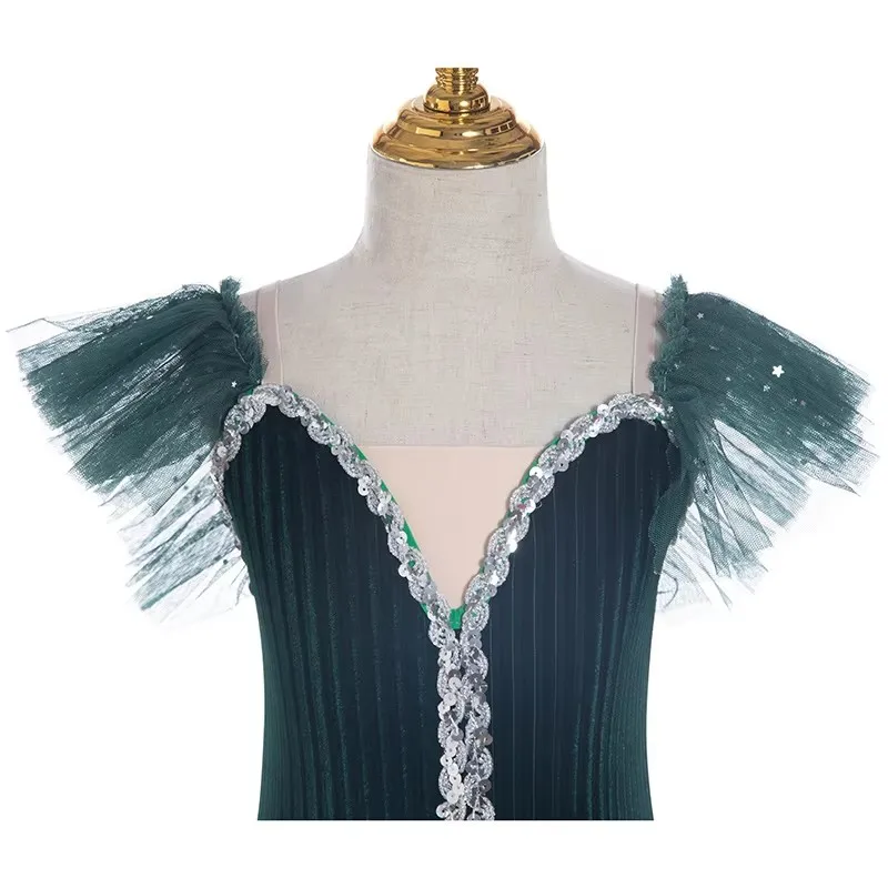 الفتيات الباليه المهنية توتو فستان الأرجواني الكبار بحيرة البجع فطيرة راقصة الباليه المرحلة ازياء الرقص رداء رقص الباليه توتو فستان