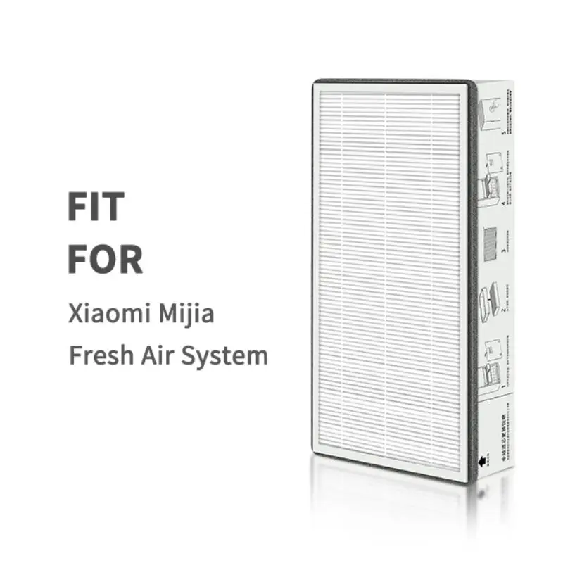 Replacement Fresh Air System Cylindrical Air Vent Hepa Filter For Xiaomi mjxfj-300,  Mijia Fresh Air System