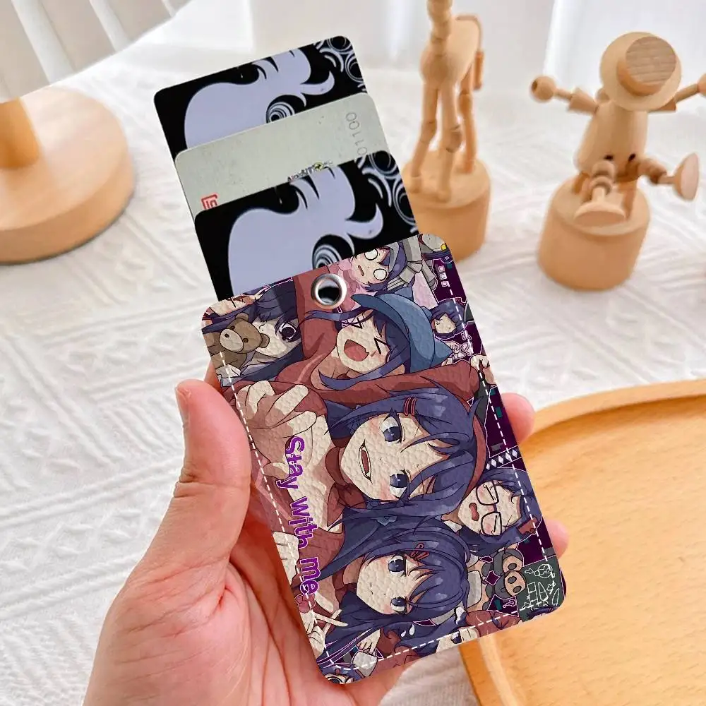 حاملي بطاقات سلسلة مفاتيح لعبة M-MiSide، سلاسل حلقية مفاتيح لبطاقات الائتمان وبطاقات الهوية #3