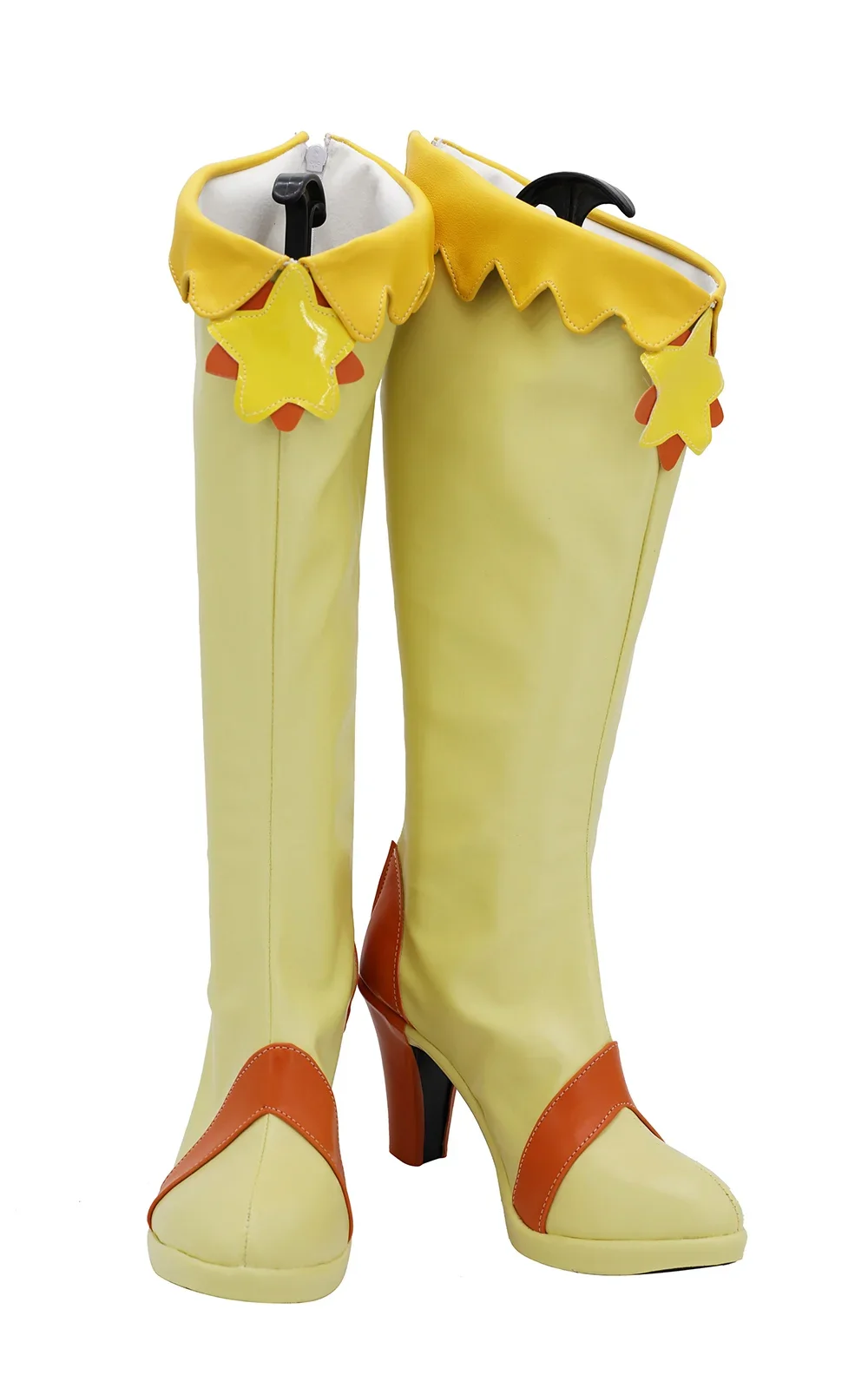 Amamiya Erena Shoes Cosplay Star Twinkle Precure Cure Soleil Cosplay Boots Yellow Shoes Custom Made Halloween Cosplay