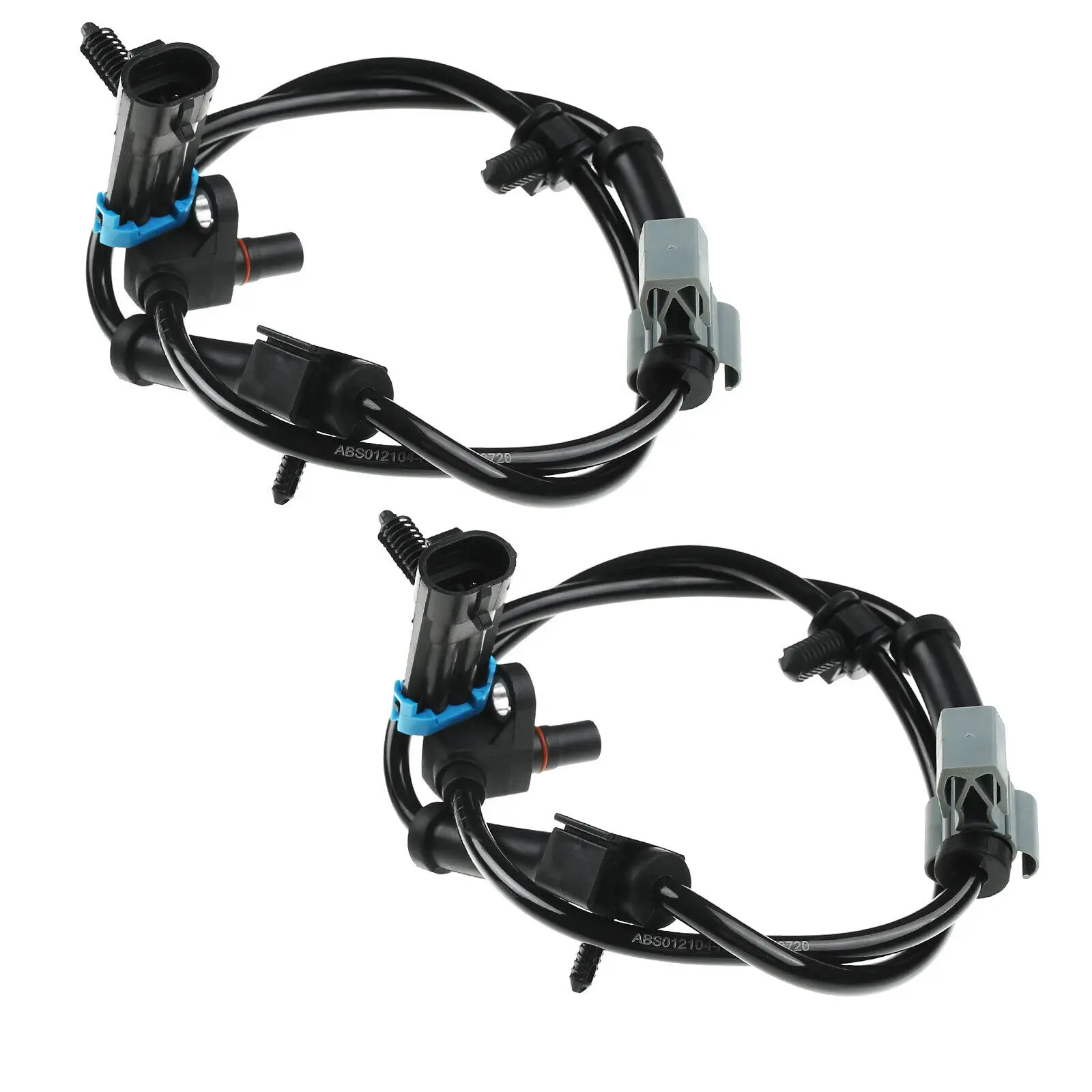 2 x Abs Wheel Speed Sensor Front for Chevrolet Express 1500 GMC Savan 15112379, 19181873 ,15112378,19181872,15037208,15991986