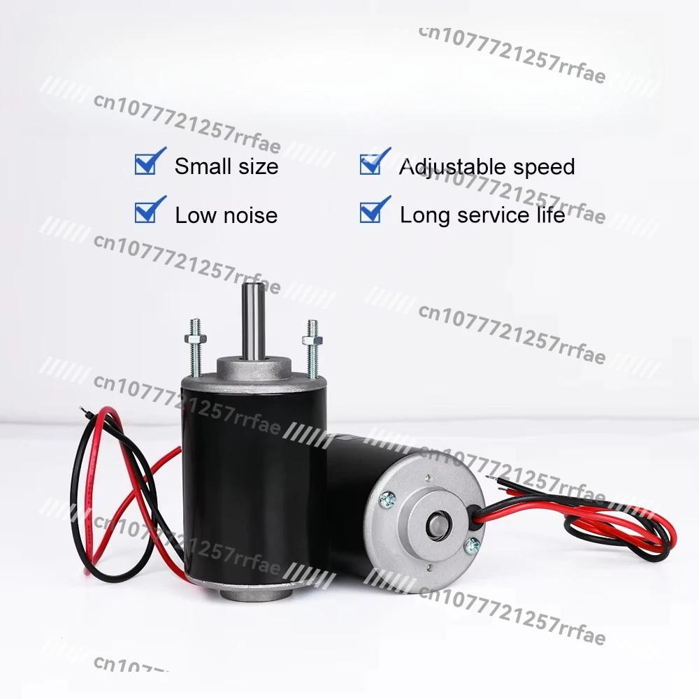 12V 24V DC Brushed Mini High Speed Motor 30w Equipment Anti-Drip Tool Fan Low Noise