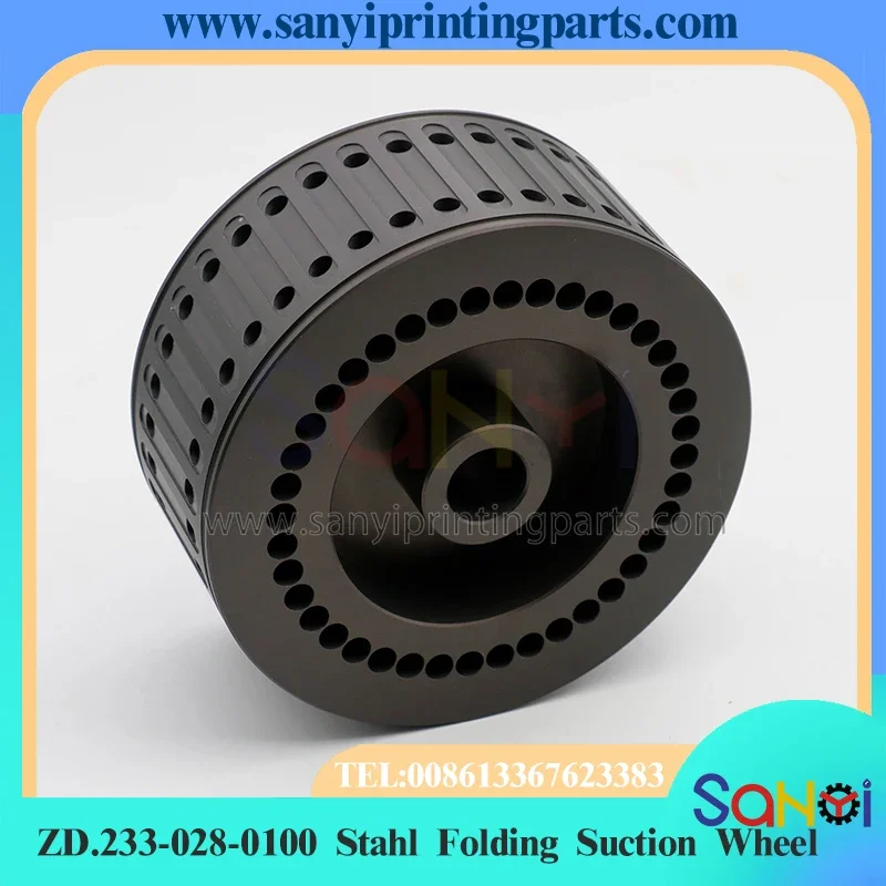 

ZD.233-028-0100 124x18x53MM Stahl Folding Suction Wheel Machine Spare Parts