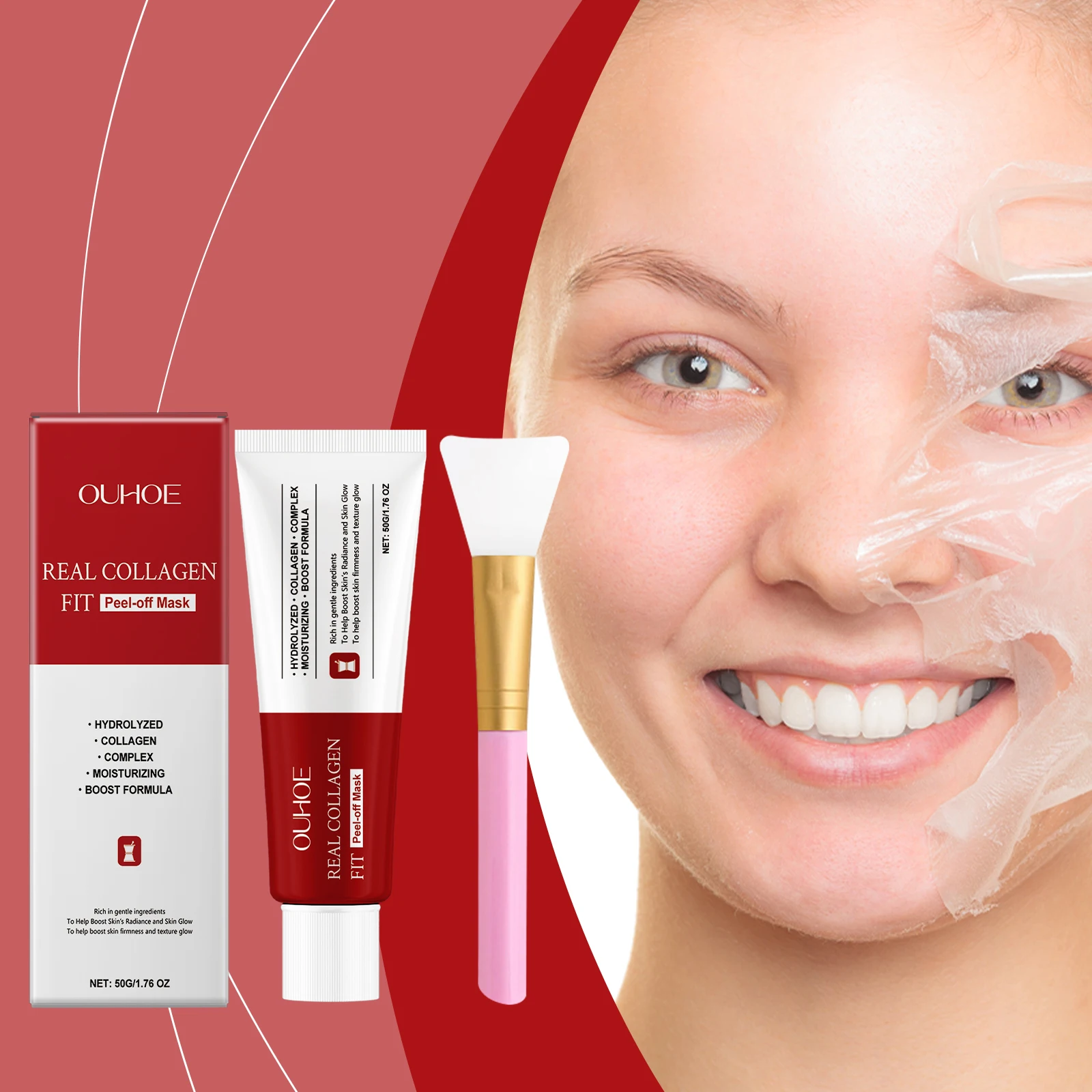 Рисунок 2 - Отшелушивающая маска Real Collagen