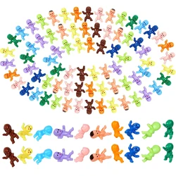10/30/50pcs Tiny Mini Plastic Babies Miniatures Figurines Bulk, Potted Plant DIY Home Party Favor Decoration Supplies
