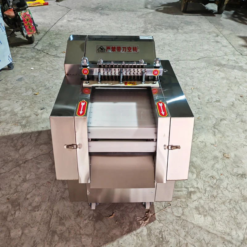 

Commercial Chicken Beef Rib Cut Machine Pork Chop Cut Machine Frozen Meat Bone Cube Machine Sale