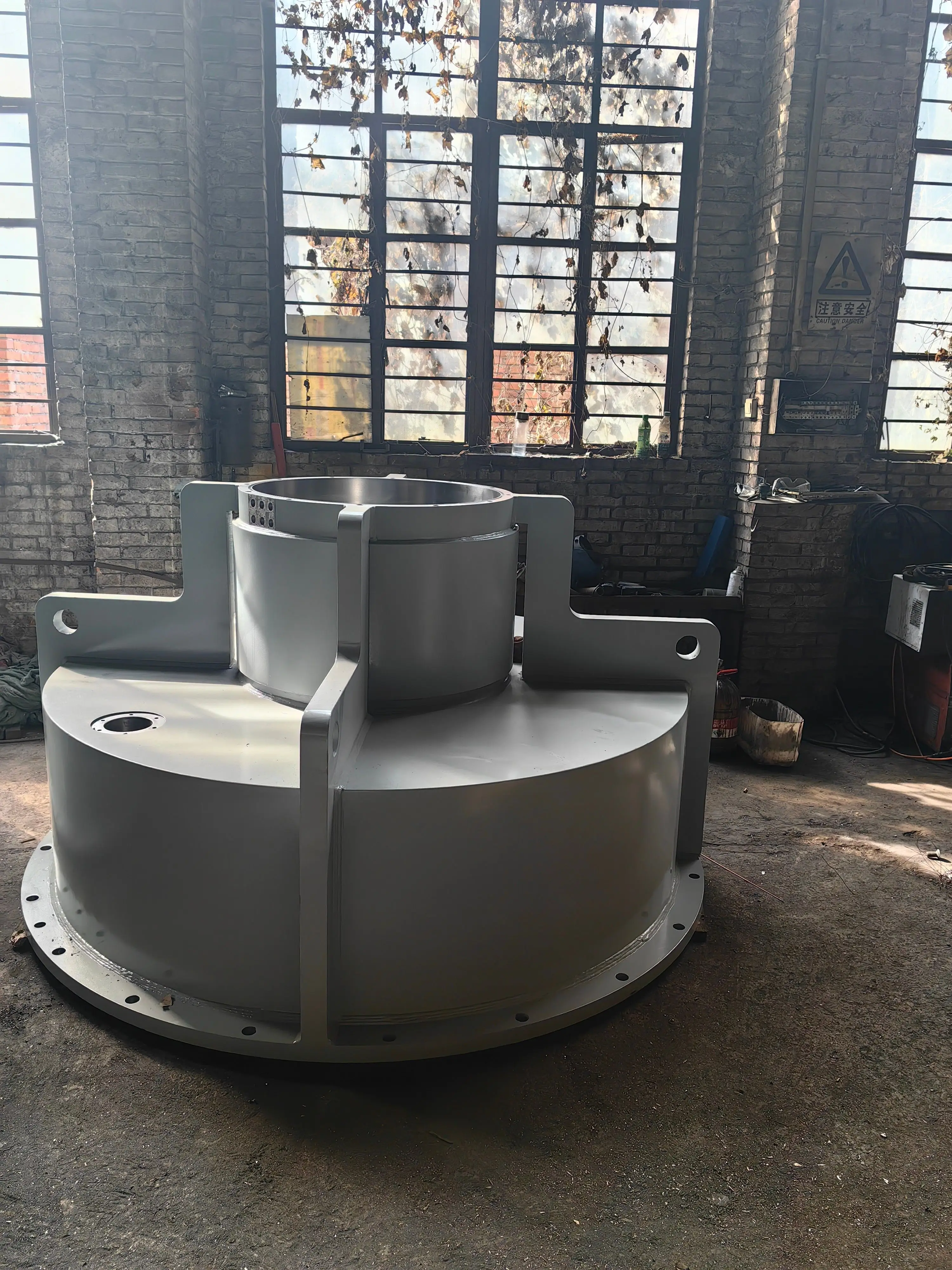 CNC Machining Flywheel Housing Corrosion-Resistant for Ships Electrical Energy Storage Equipment Milling Process