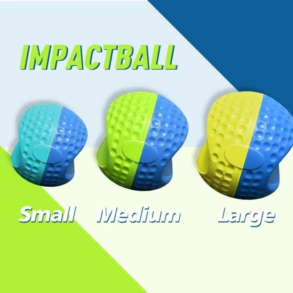 Dual-color Golf Connecting Ball Portable Swing Mechanics Training Golf Training Aid Easy To Use Durable