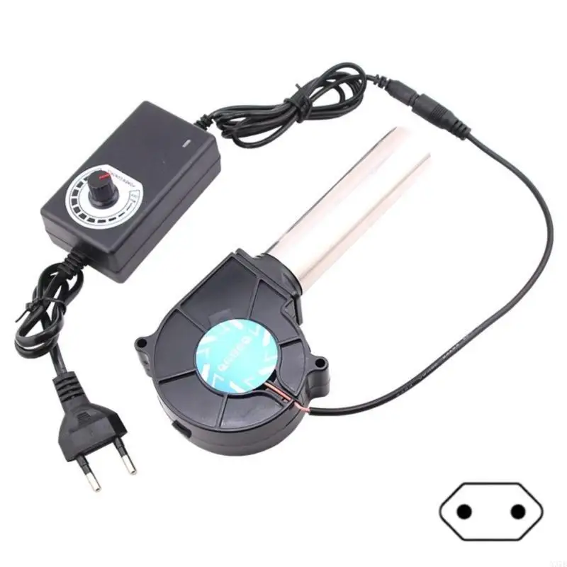 BBQ BLOWER BBQ PORTABLE BBQ พัดลมลมลมพัดลมพัดลมอากาศพัดลมอากาศบาร์บีคิว 12V 12V