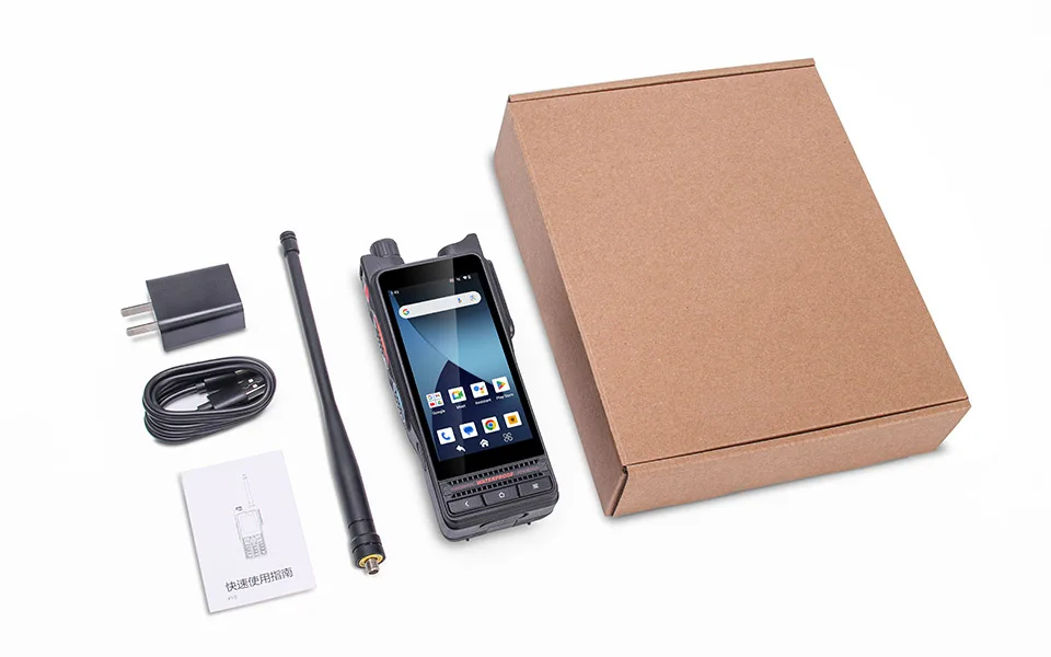 UNIWA P8 Walkie-talkie mobile Zello analogico Android NFC IP68 4W DMR da 4,0 pollici