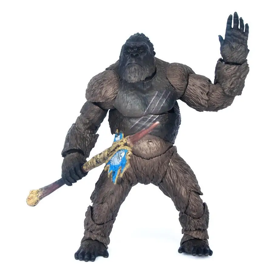 Godzilla Vs Kong Character Action Model King Kong Figurine Skull Island Monsters Collectible Doll Children Gifts Toys