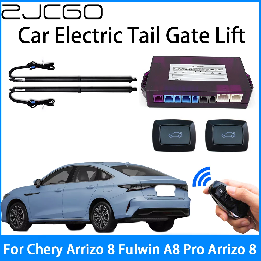 ZJCGO Car Power Trunk Electric Suction Tailgate Intelligent Tail Gate Lift Strut For Chery Arrizo 8 Fulwin A8 Pro Arrizo 8