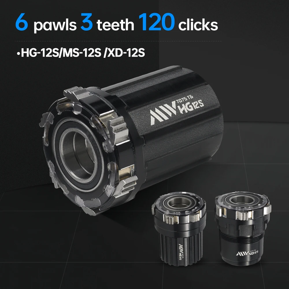 32 Holes Mountain Bike Hub, Disc Brake, 6 Pawls, Front 9x100 15x100 Rear 10x135 12x142, Bike Bicycle Hub, HG / MS / XD 8-12V