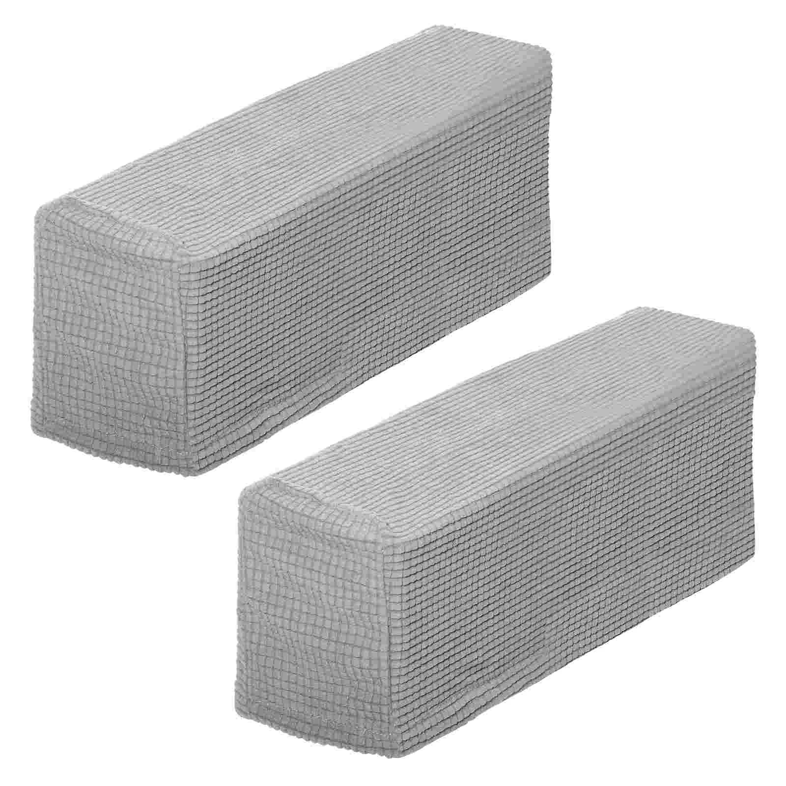 

Recliner Chair Sofa Arm Cover Chairs Outdoor Couch Armrest Office Light Gray Square Armchair